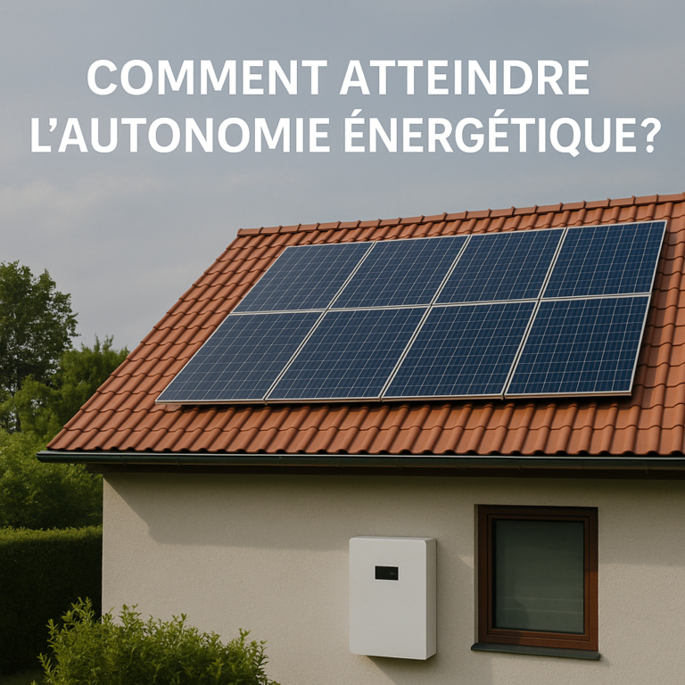 Comment atteindre l&rsquo;autonomie énergétique ?